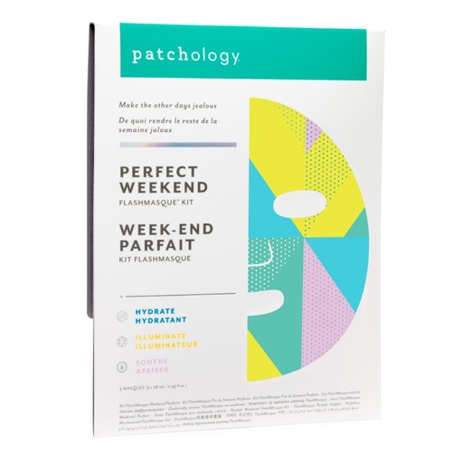 Flash Masque Perfect Weekend Sheet Mask Trio Kit