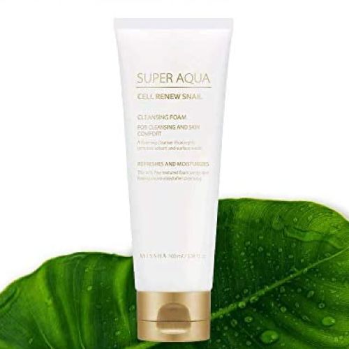 Super Aqua Cell Renew Snail Cleansing Foam