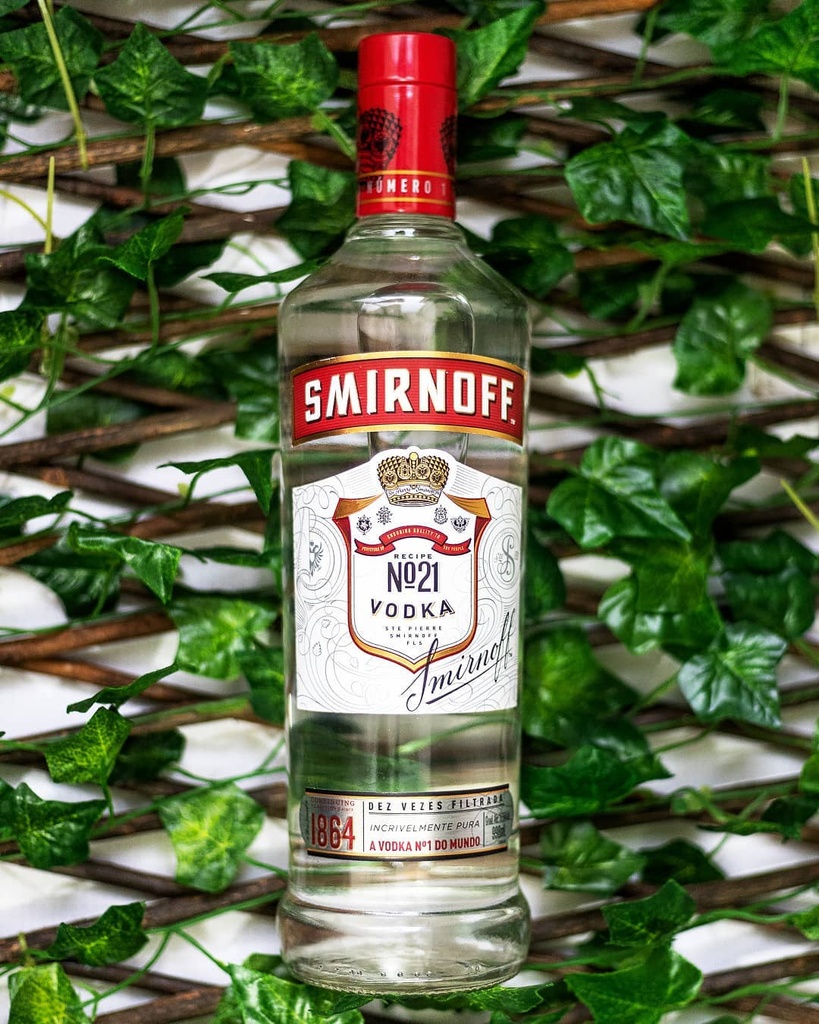 Smirnoff No.21 Vodka Rojo