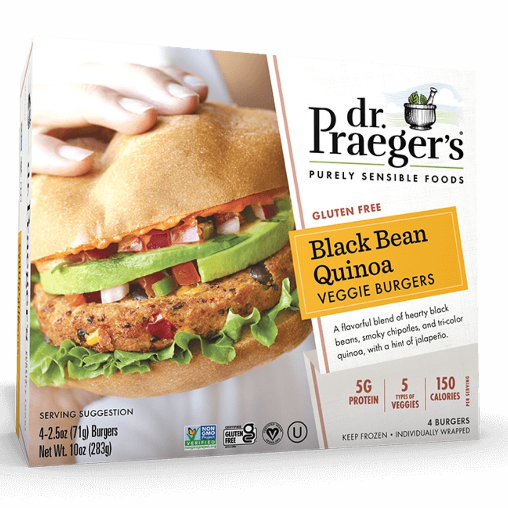 Black Bean Quinoa Veggie Burgers