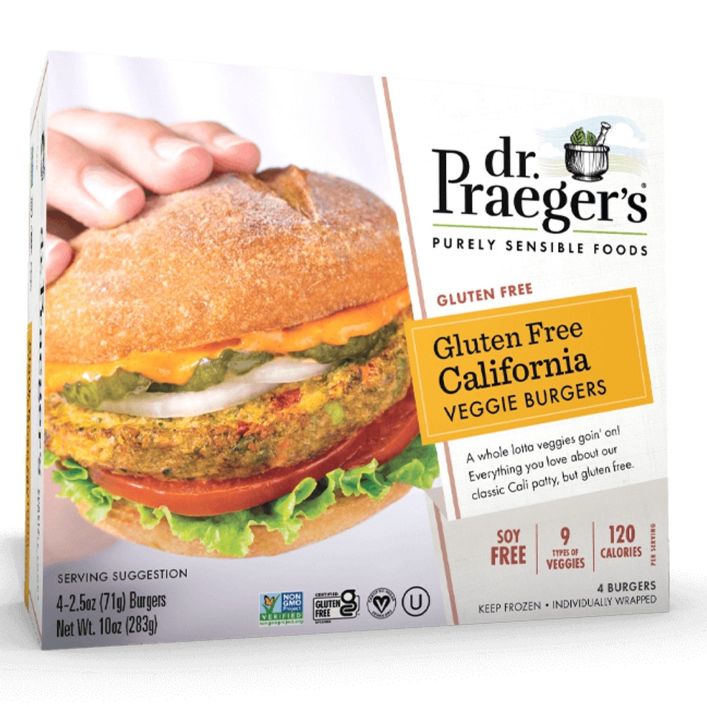 Gluten Free California Veggie Burgers