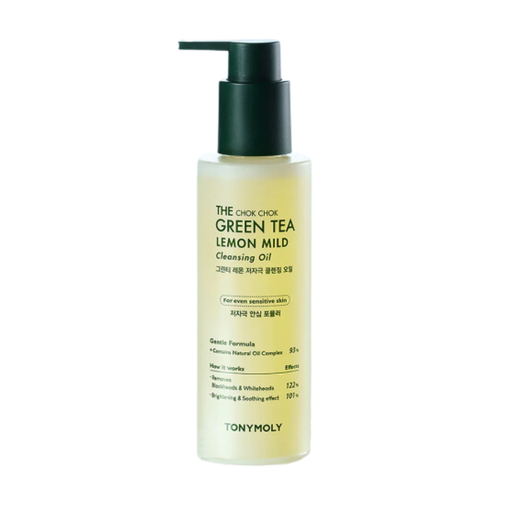 The Chok Chok Green Tea Lemon Mild Cleansing Oil